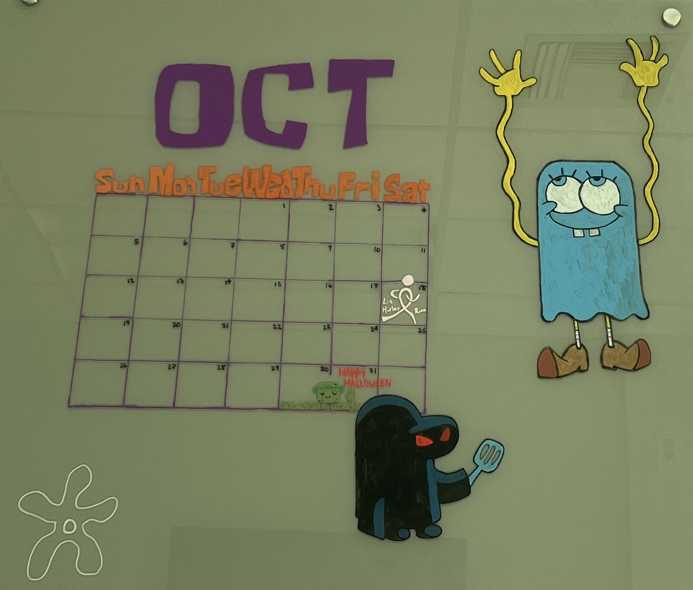 hand drawing for company calendar